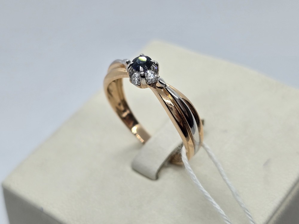 КОЛЬЦО БРИЛЛИАНТ Au 585