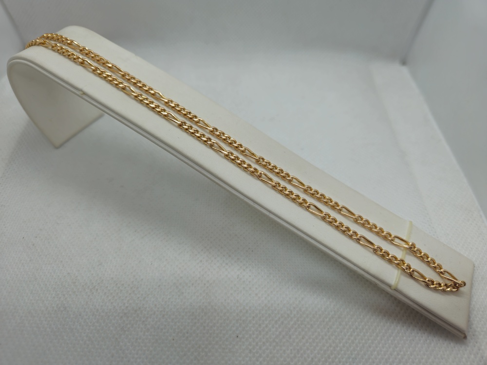 ЦЛФК585 ЦЕПЬ ПОЛНОВЕСНАЯ Фигаро(картье) (Au 585)