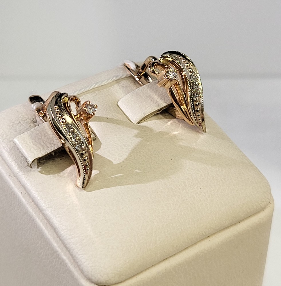 СЕРЬГИ БРИЛЛИАНТ (Au 585)