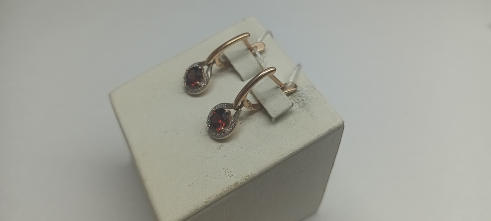 СКМИ585 СЕРЬГИ С КАМНЯМИ (Au 585) СКМИ585 СЕРЬГИ С КАМНЯМИ (Au 585)