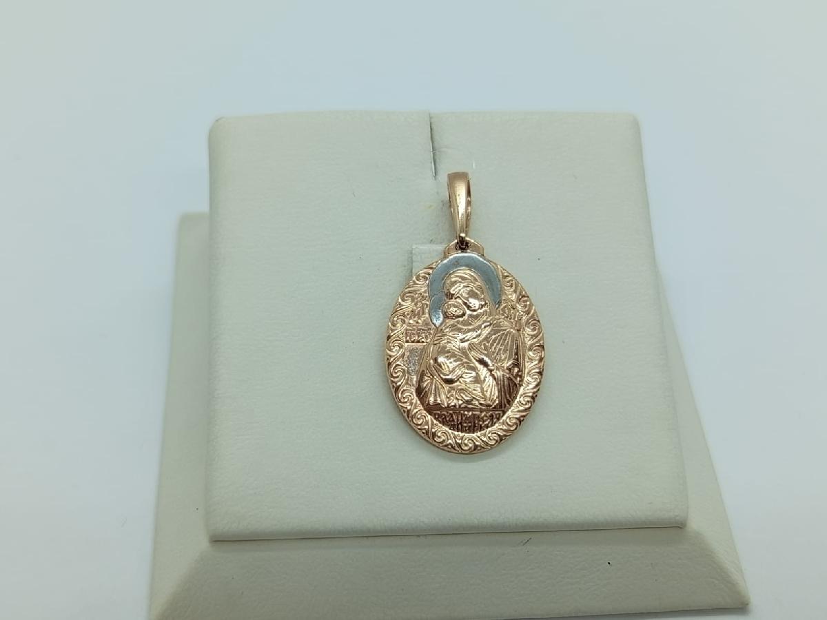ПОДВЕСКА ИКОНА без камня (Au 585)