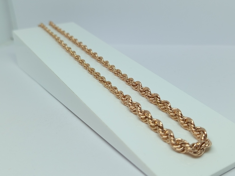 ЦЕПЬ ПОЛНОВЕСНАЯ Веревка (Au 585)