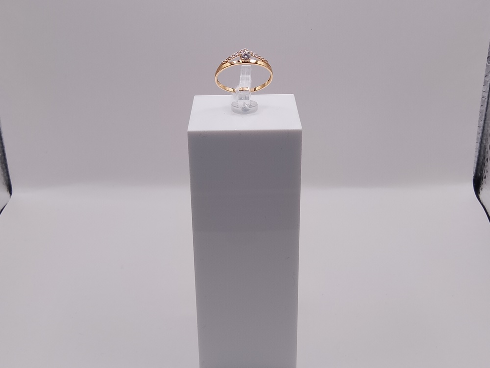 КОЛКМИ585 КОЛЬЦО С КАМНЯМИ (Au 585)