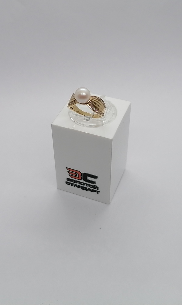 КОЛКМИ585 КОЛЬЦО С КАМНЯМИ (Au 585)