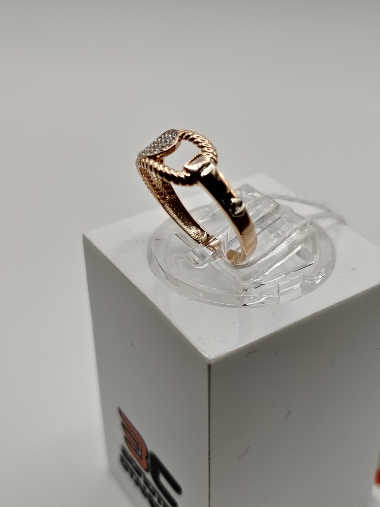 КОЛКМИ585 КОЛЬЦО С КАМНЯМИ (Au 585)
