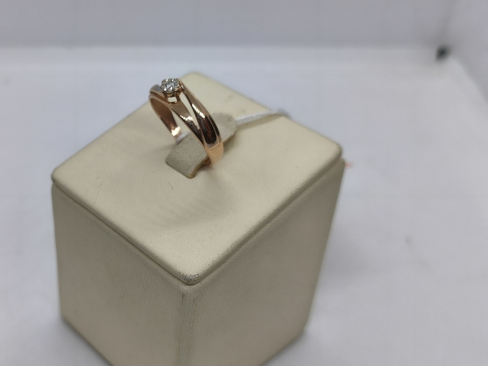 КОЛЬЦО БРИЛЛИАНТ Au 585