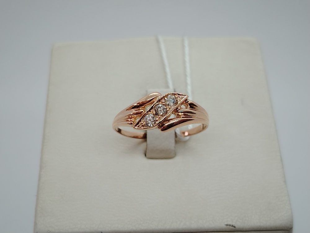 КОЛЬЦО БРИЛЛИАНТ Au 585