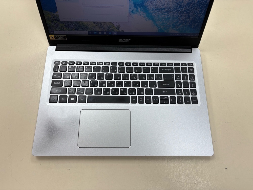 Ноутбук Acer Aspire 3; Ryzen 5 3500U, Radeon Vega 8, 12 Гб, 256 Гб, Нет