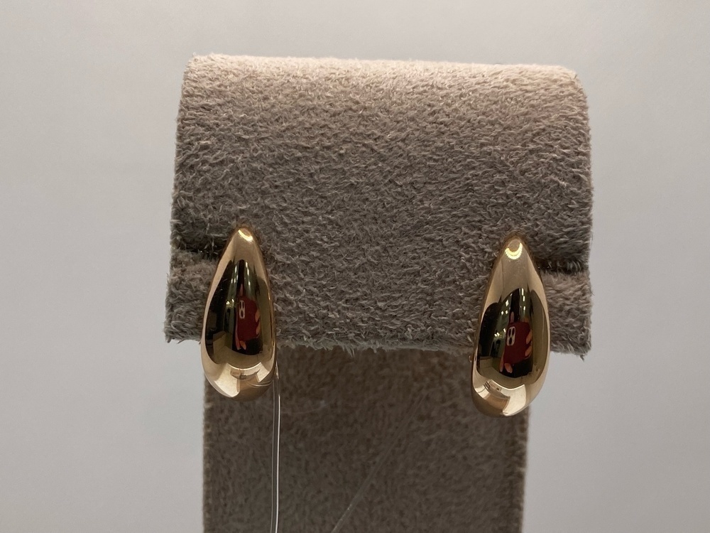 СЕРЬГИ БЕЗ КАМНЯ (Au 585)