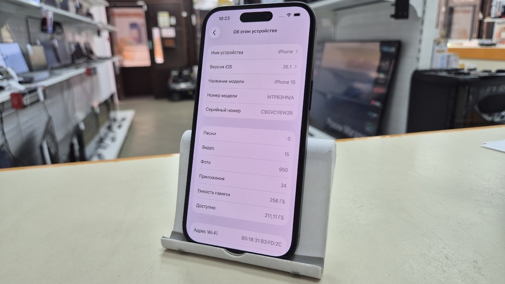 Смартфон Apple Iphone 15 256Gb