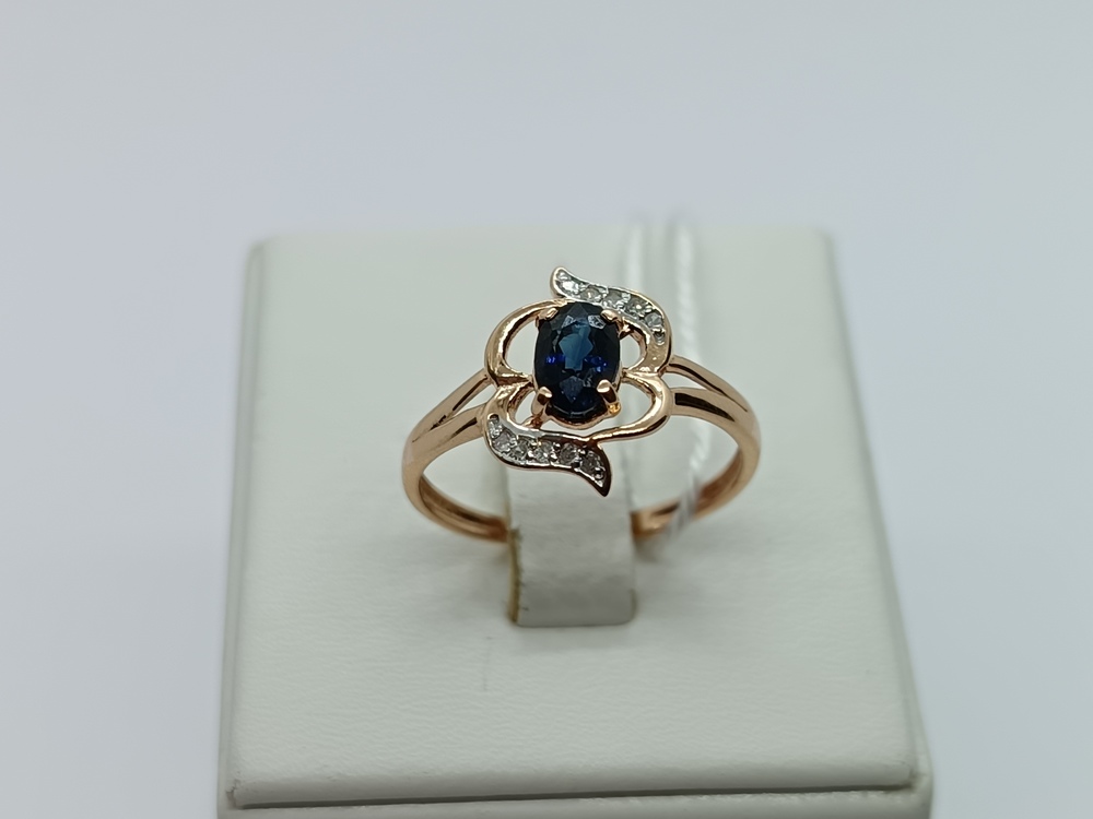 КОЛЬЦО БРИЛЛИАНТ Au 585