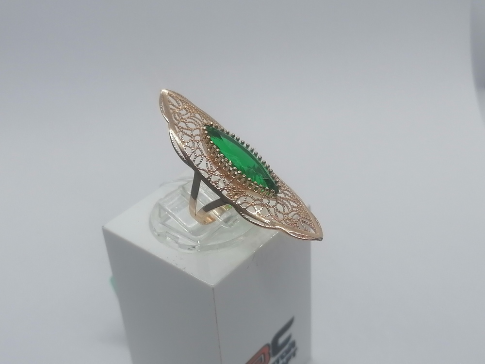 КОЛЬЦО С КАМНЕМ (Au 585)