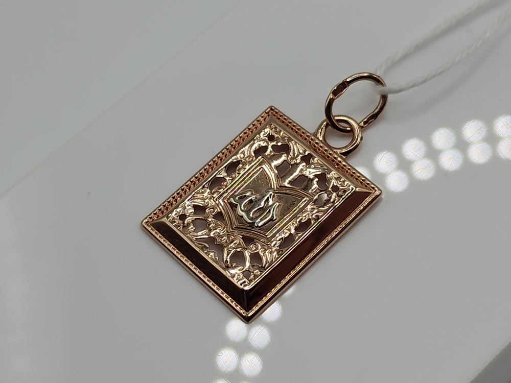 ПОДВЕСКА КОРАН без камня (Au 585)