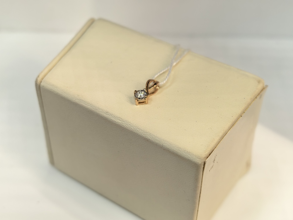 ПОДВЕСКА БРИЛЛИАНТ Au 585