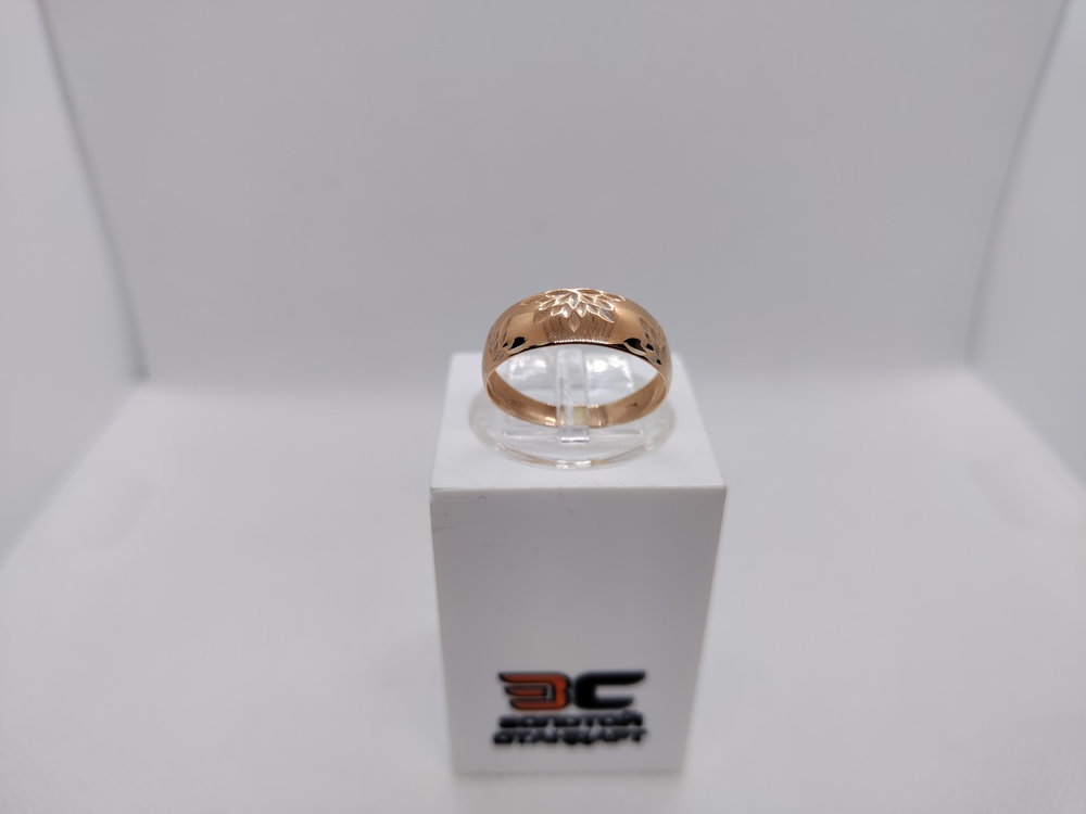 КОЛБКМ585 КОЛЬЦО БЕЗ КАМНЯ (Au 585)