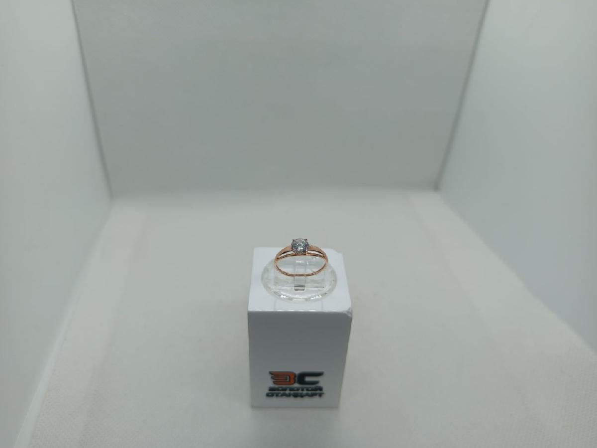 КОЛЬЦО С КАМНЕМ (Au 585)