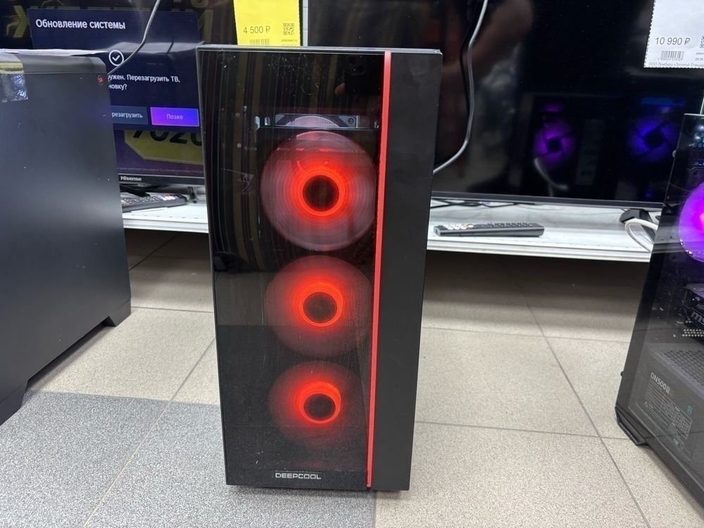 Системный блок Deepcool; I5-13400F, GeForce RTX 2060, 16 Гб, 240 Гб, 2 Tb