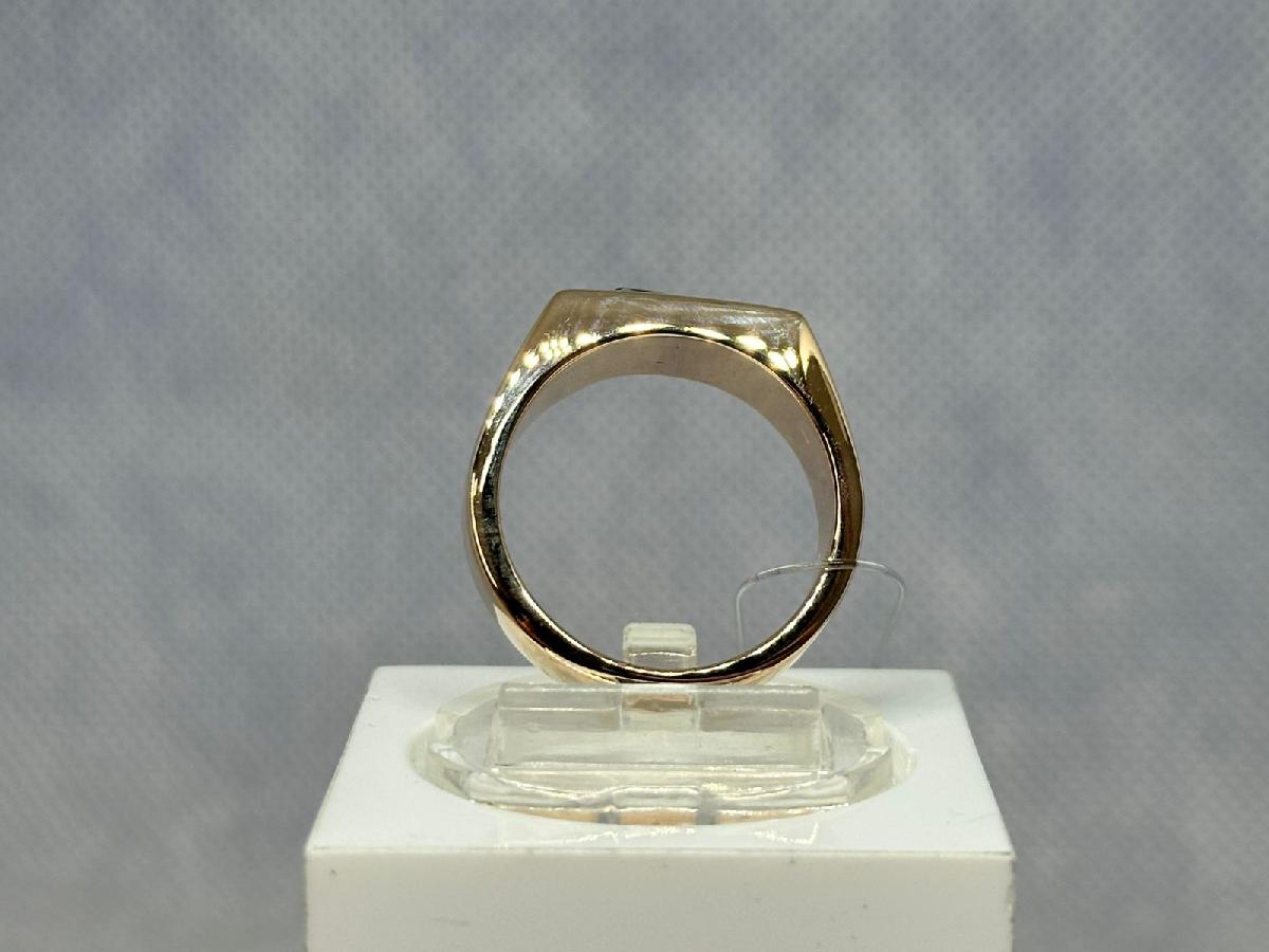 31-0309-О КОЛЬЦО ПЕЧАТКА с камнем (Au 585)