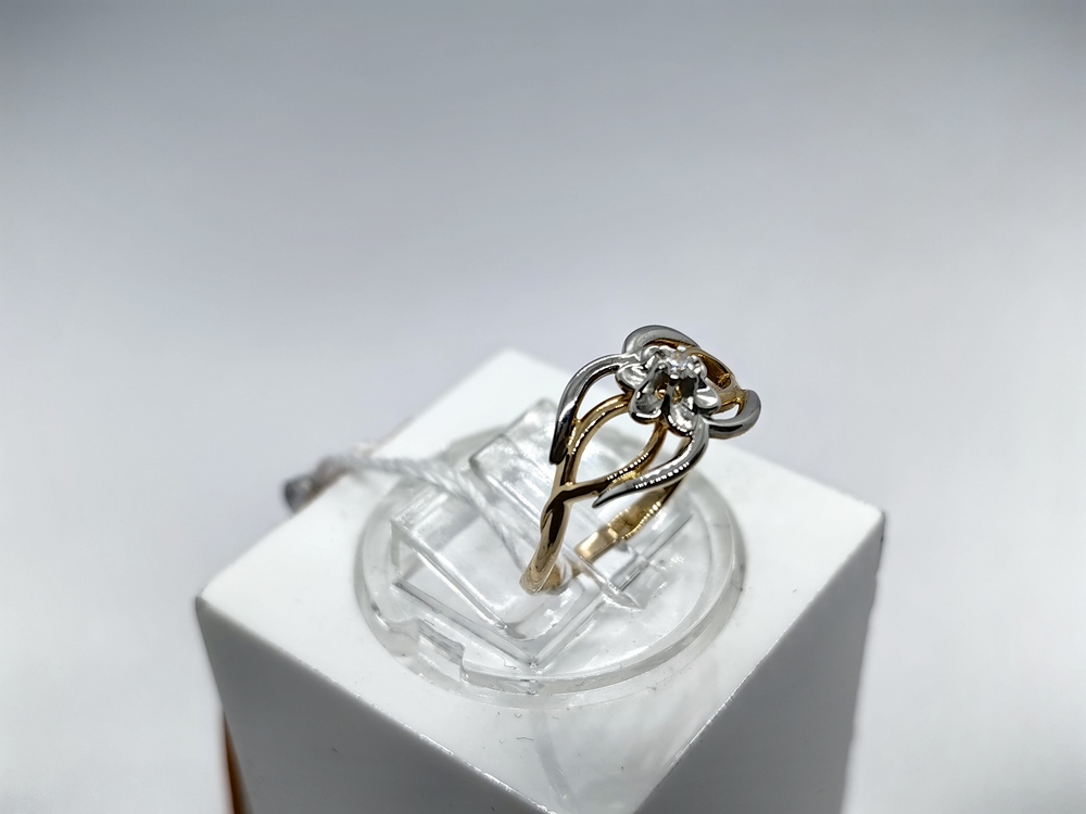 КОЛЬЦО С КАМНЕМ (Au 585)