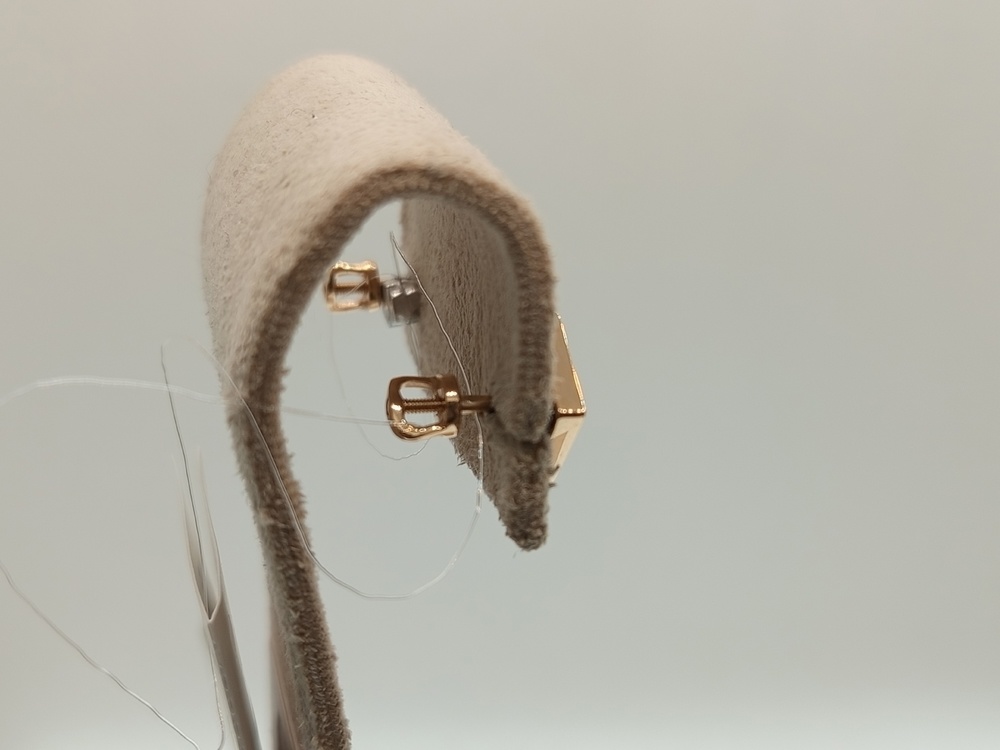 СЕРЬГИ ПУСЕТЫ с камнями (Au 585)