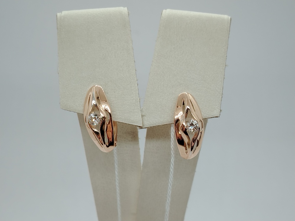 СЕРЬГИ БРИЛЛИАНТ (Au 585)