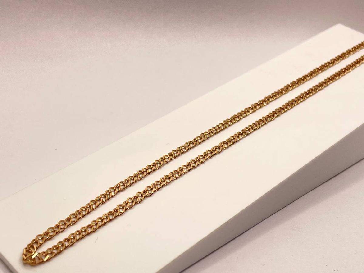 ЦЛР2585 ЦЕПЬ ПОЛНОВЕСНАЯ Ромб двойной (Au 585)