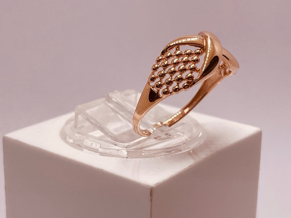 КОЛБКМ585 КОЛЬЦО БЕЗ КАМНЯ (Au 585)