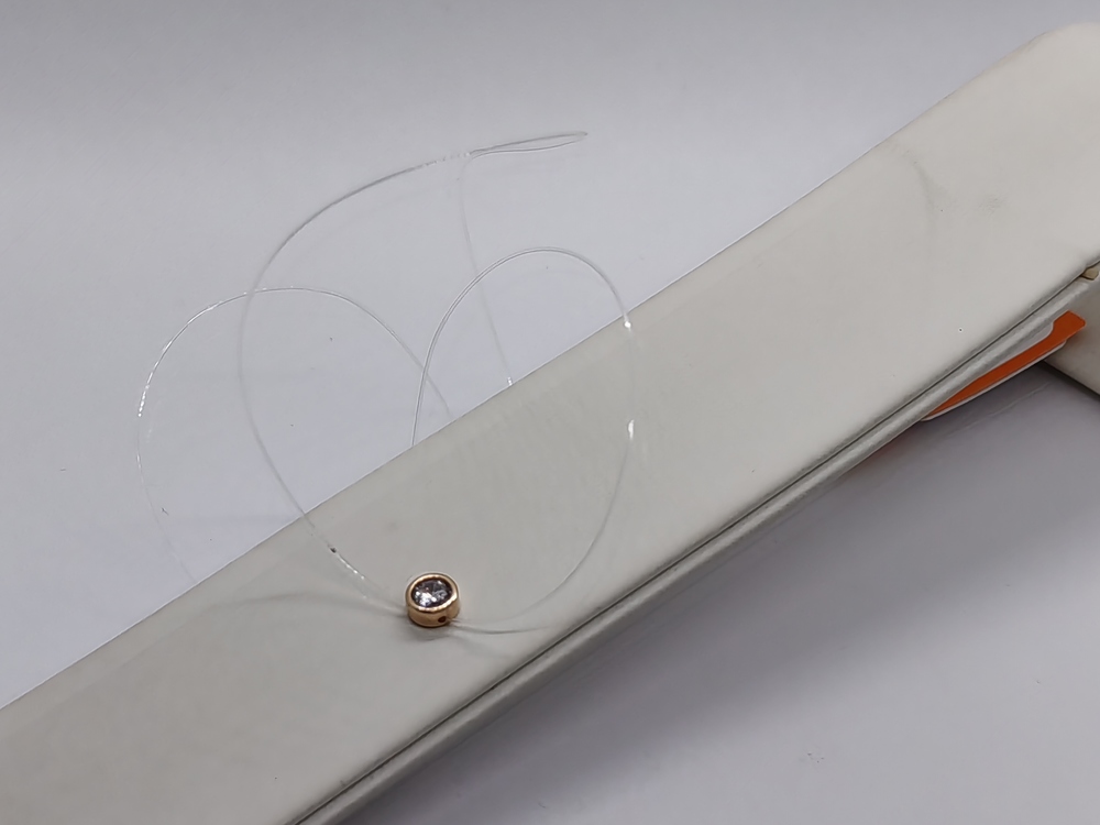 КОЛЬЕ С КАМНЕМ Au 585