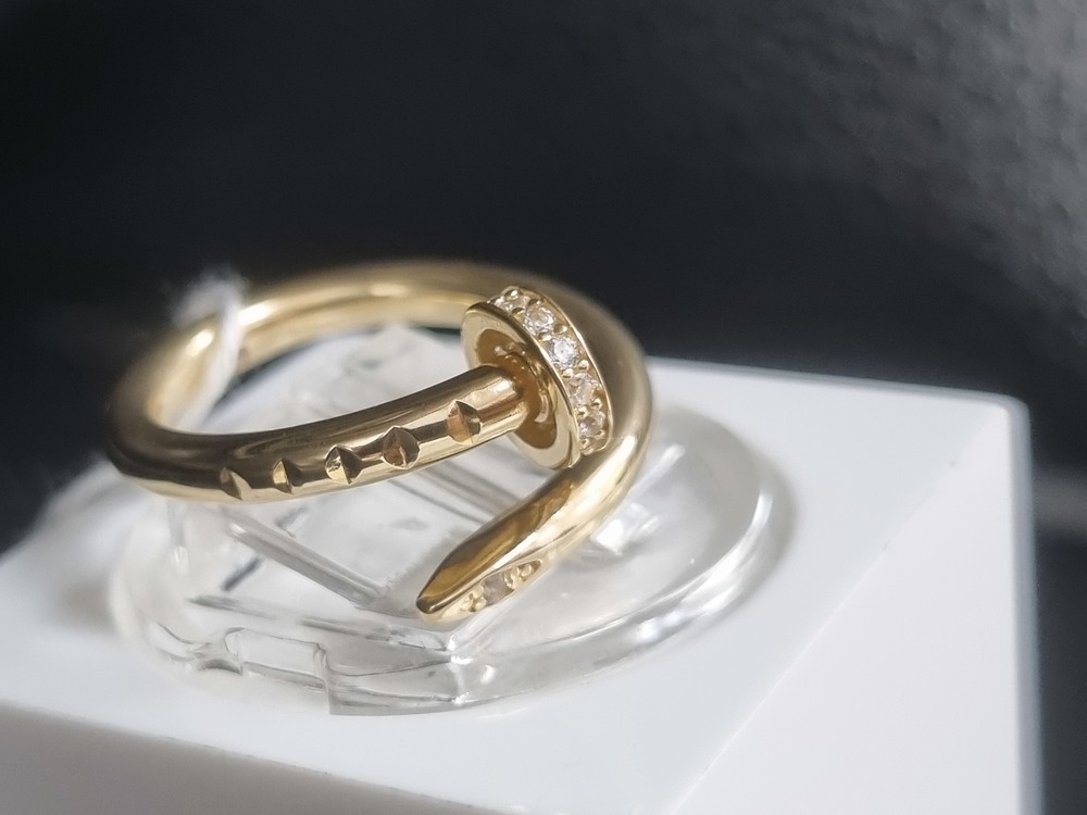 КОЛКМИ585 КОЛЬЦО С КАМНЯМИ (Au 585)