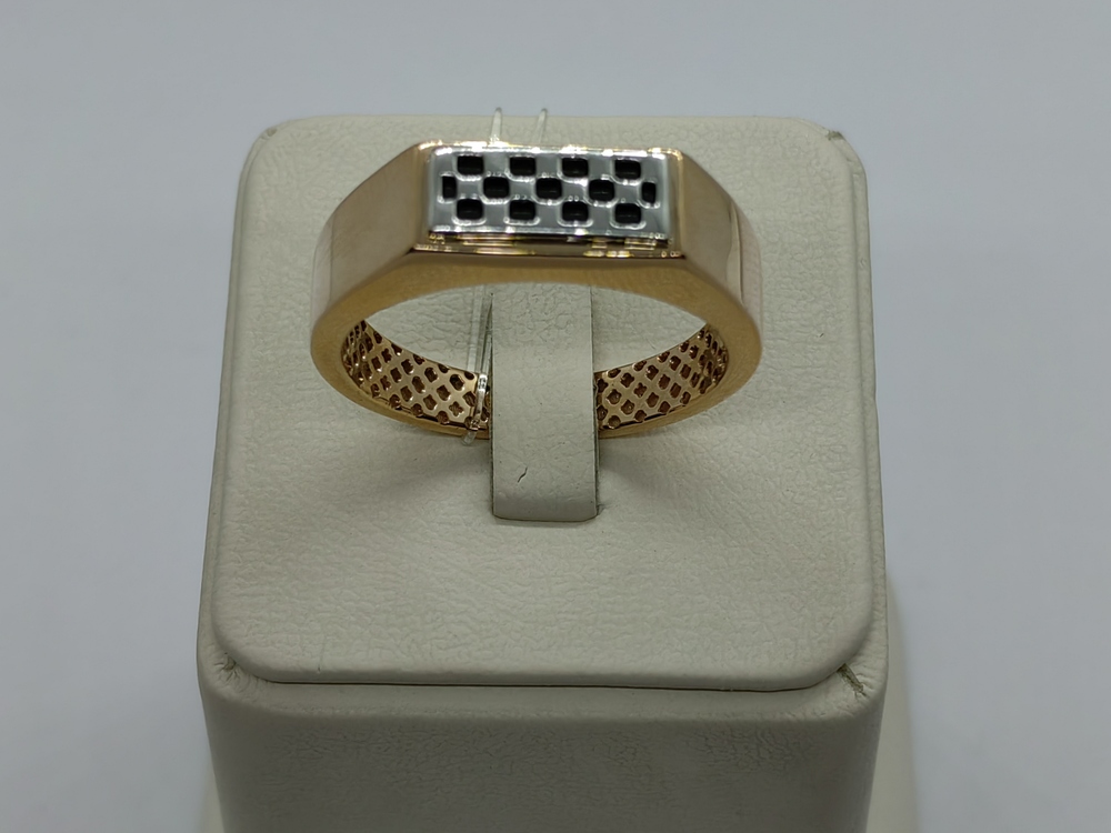 040012 КОЛЬЦО ПЕЧАТКА с камнем (Au 585)