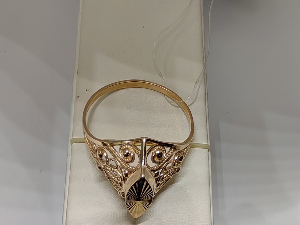 КОЛЬЦО БЕЗ КАМНЯ (Au 585)