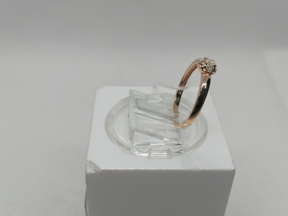 КОЛЬЦО БРИЛЛИАНТ Au 585