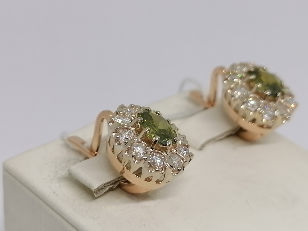 СЕРЬГИ БРИЛЛИАНТ (Au 585)