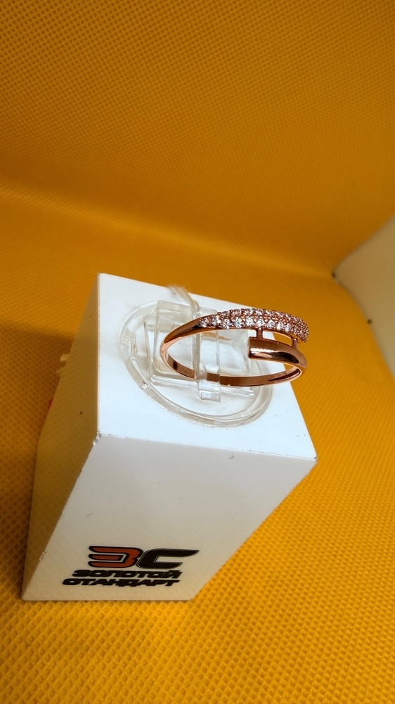 КОЛКМИ585 КОЛЬЦО С КАМНЯМИ (Au 585)