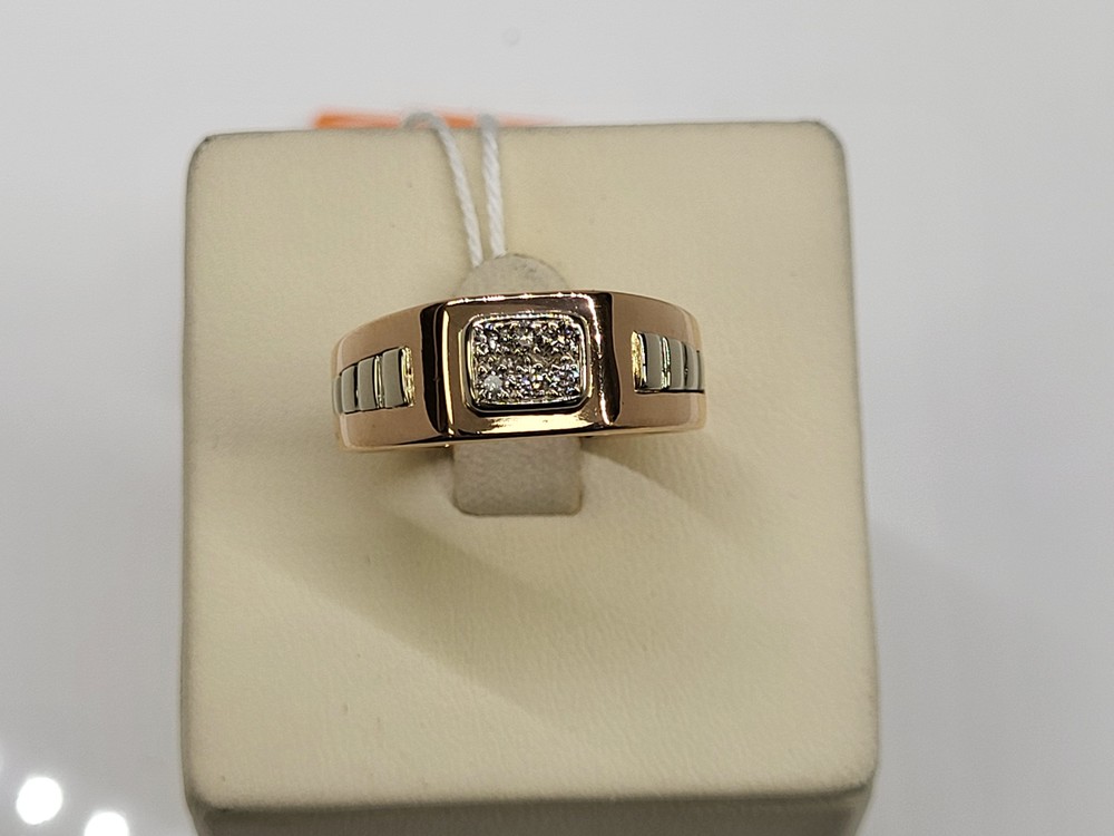 КОЛЬЦО БРИЛЛИАНТ Au 585