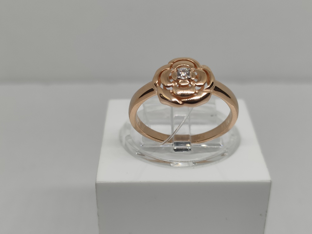 КОЛЬЦО С КАМНЕМ (Au 585)