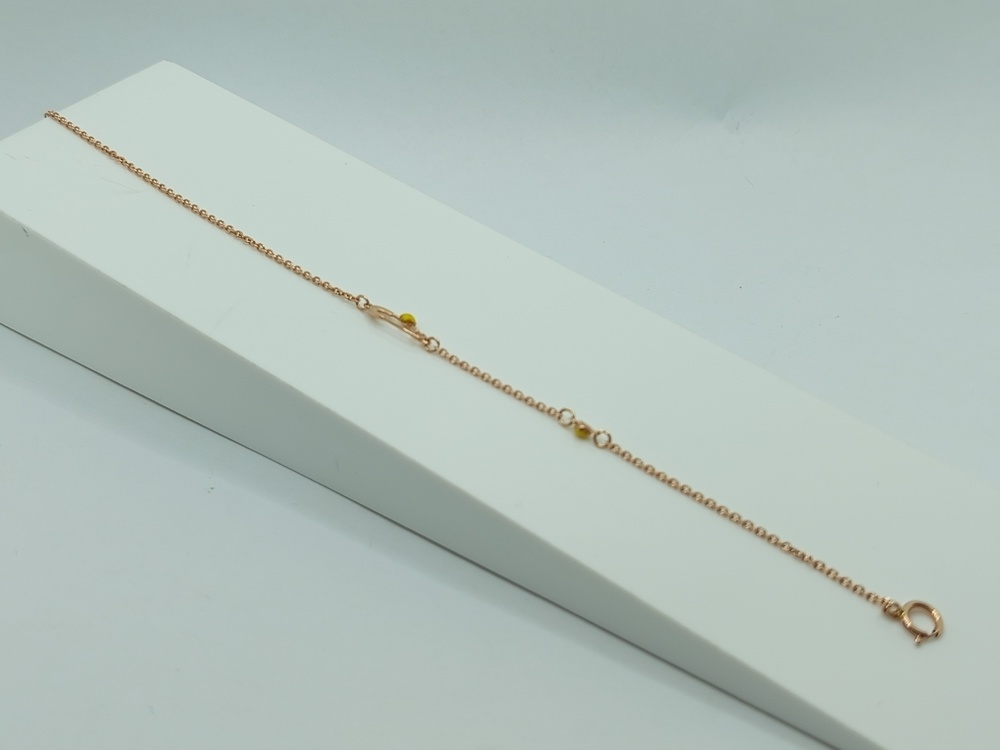 Б585 БРАСЛЕТ С КАМНЯМИ (Au 585)