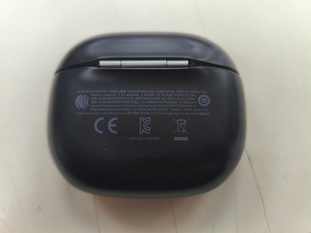 Наушники беспроводные JBL Tune 125TWS