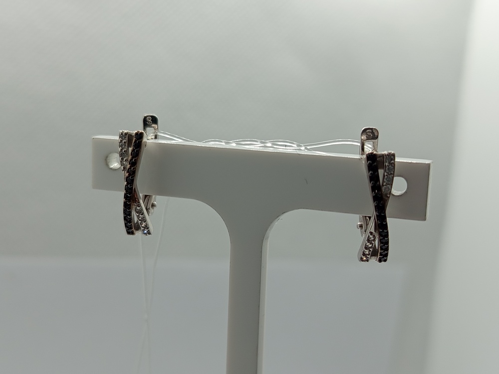 СЕРЬГИ С КАМНЯМИ (Au 585)