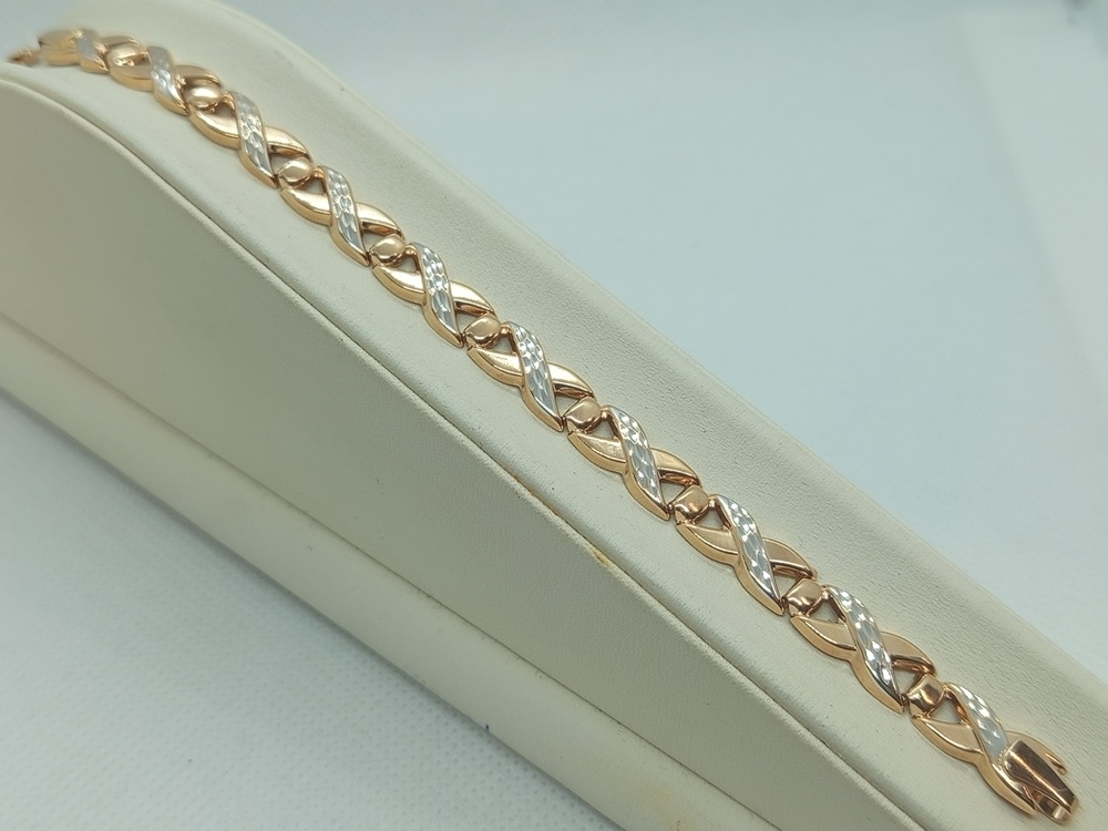 БРАСЛЕТ ПОЛНОВЕСНЫЙ Ролекс Au 585