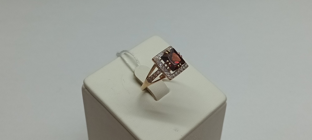 КОЛКМИ585 КОЛЬЦО С КАМНЯМИ (Au 585)