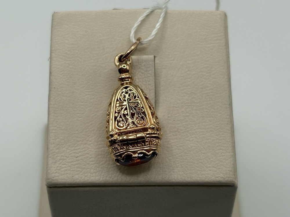 ПОДКМ585 ПОДВЕСКА С КАМНЕМ (Au 585)