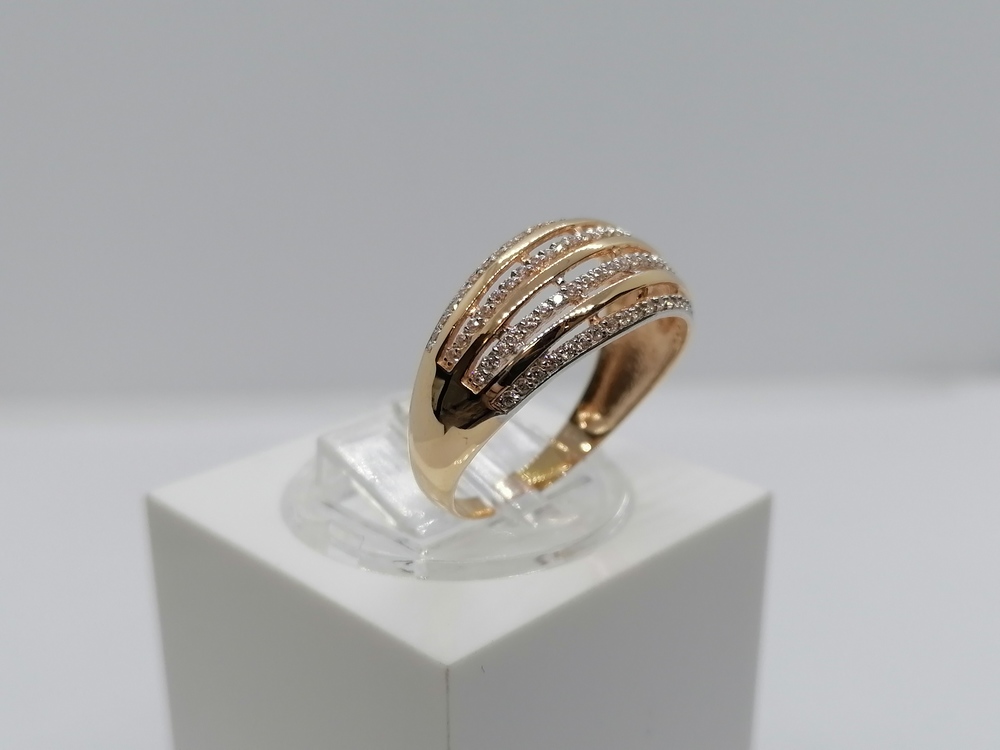 К-296_au КОЛЬЦО С КАМНЯМИ (Au 585) К-296_au КОЛЬЦО С КАМНЯМИ (Au 585)