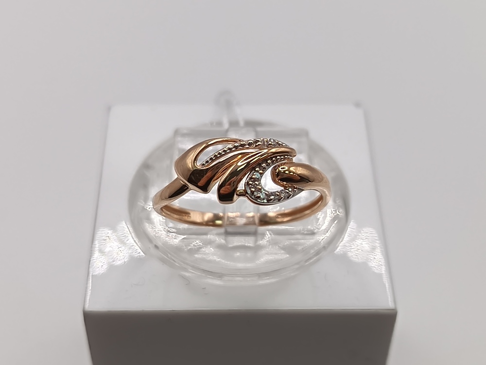 КОЛКМИ585 КОЛЬЦО С КАМНЯМИ (Au 585)