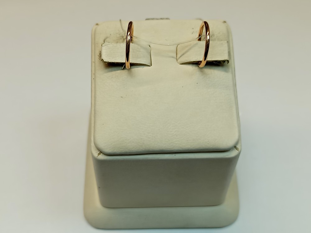 СЕРЬГИ КОНГО без камня (Au 585)