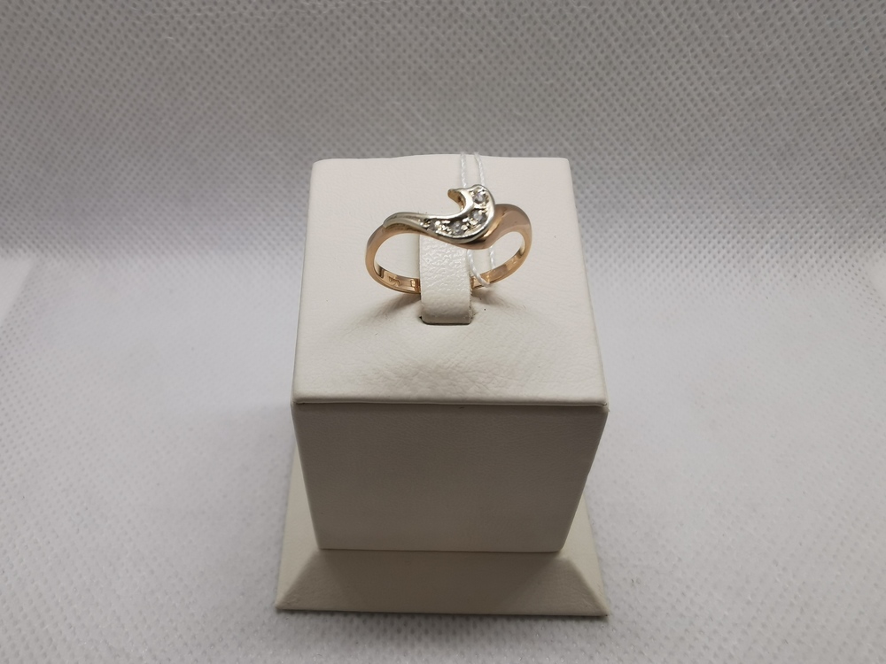 КОЛКМИ585 КОЛЬЦО С КАМНЯМИ (Au 585)