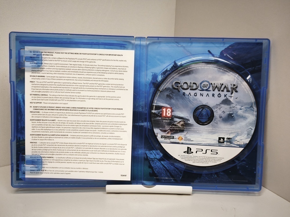 Игра Playstation 5 God Of war Ragnarok