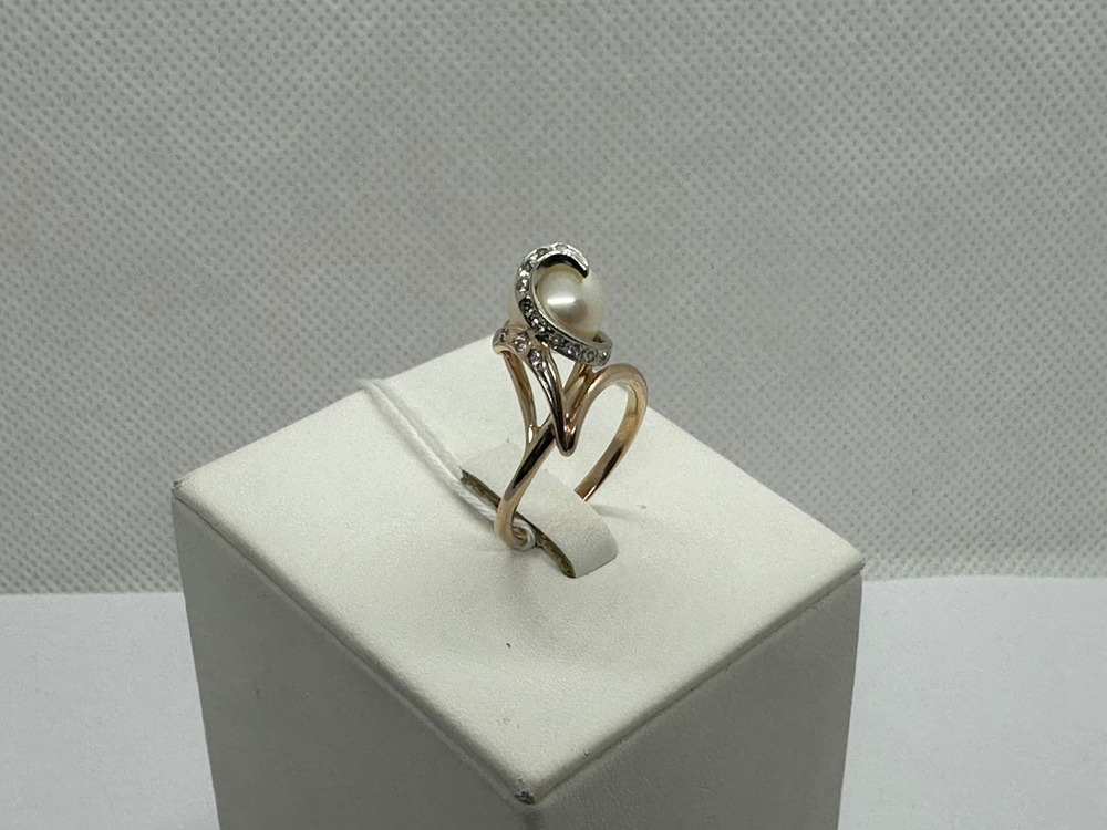 КОЛКМИ585 КОЛЬЦО С КАМНЯМИ (Au 585)