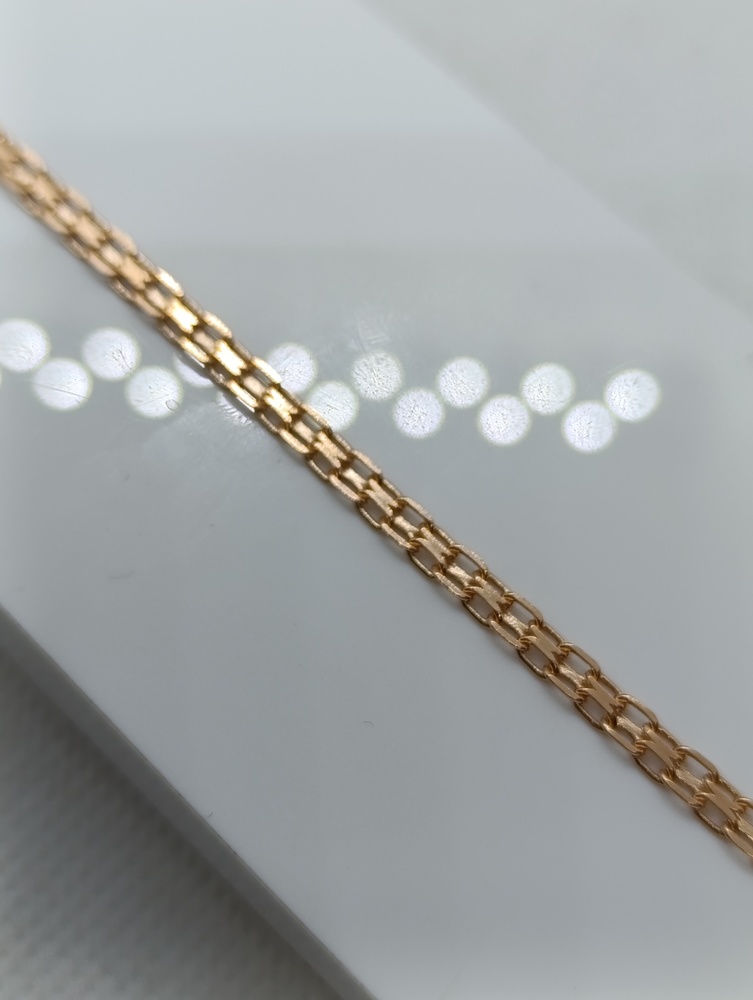 БРАСЛЕТ ПОЛНОВЕСНЫЙ Бисмарк машинный (Au 585)