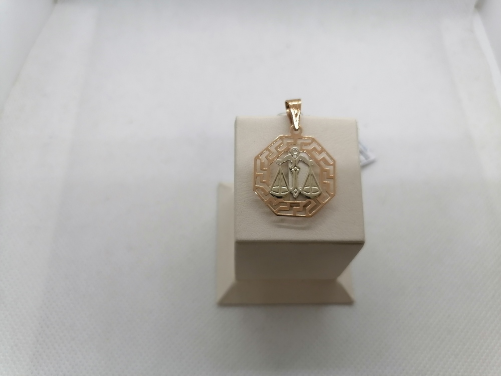 930 ПОДВЕСКА ЗНАК ЗОДИАКА без камня (Au 585)